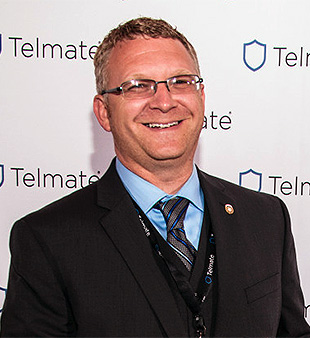 Jamie Harris receives Telmate Hero award
