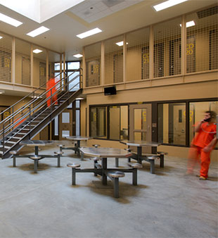 jail public pod area