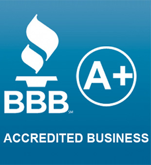 Better Business Bureau A+ badge