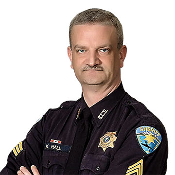 Support Sergeant Keith Hall