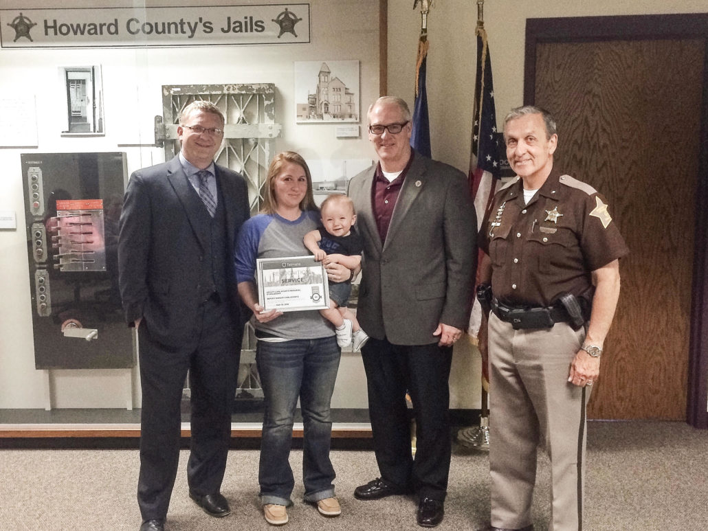 Dedicated Howard County Deputy Receives Telmate Fallen Heroes Award